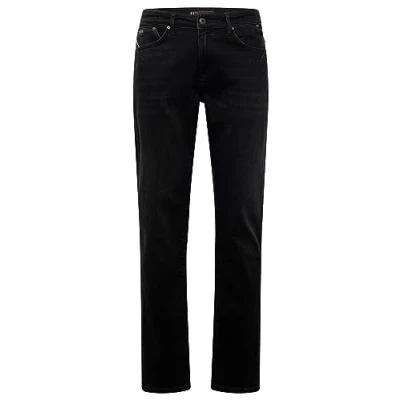 Abbildung von Mavi Marcus Jeans Straight Leg, Herren, Größe: 32x36, Dark smoke ulta move