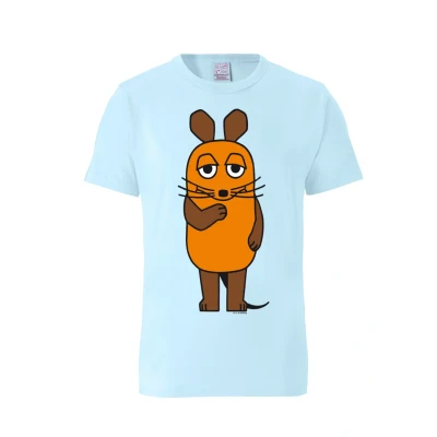 Abbildung von Logoshirt Tshirt print, Herren, Größe: 3XL, Hellblau