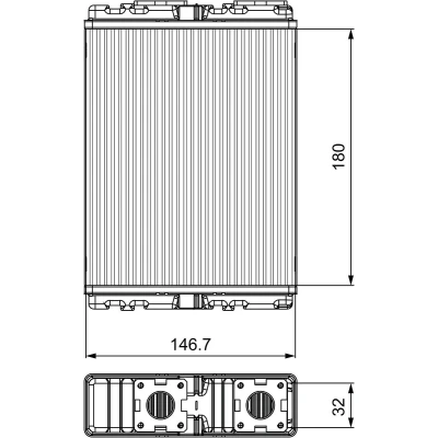 Abbildung von VALEO 811557 Wärmetauscher