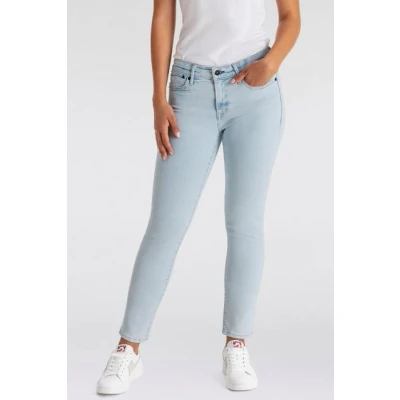 Abbildung von Levi&#039;s 712 Slim WELT Pocket Jeans Fit, Damen, Größe: 31x32, Trees please