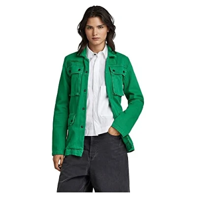 Abbildung von G STAR RAW Damen 70&#039;S Field Denim Jacke, Grün (jolly green gd D22970 D300 D828), S