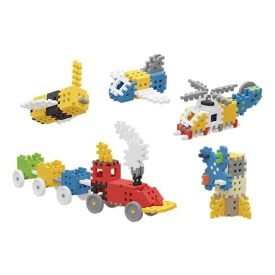 Abbildung von Marioinex Mini Waffel Construktor Expert 301 Stück Waffelbausteine Kinder, Konstruktionsspielzeug Waffelblöcke Bausteine, Montessori Spielzeug