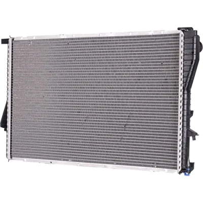 Abbildung von MAHLE ORIGINAL CR 295 000P Kühler, Motorkühlung für Fahrzeuge mit/ohne Klimaanlage 650 438 34 mit Schnellkupplungen Kühlrippen gelötet kfzteile,