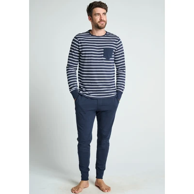 Abbildung von Jockey Nachtwäsche Set, Herren, Größe: 3XL, Navy