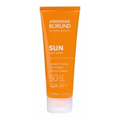 Abbildung von ANNEMARIE BÖRLIND SUN ANTI AGING Sonnen Creme LSF 50 (75 ml) Bietet Professionellen Schutz vor Schädlichen UV Strahlen, Spendet Intensiv Feuchtigkeit, Vegetarisch