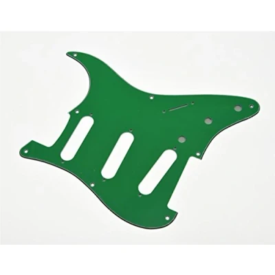 Abbildung von kaish Vintage 8 Loch ST Strat SSS Plektrumschutz grün für uns/mexikanischen Stratocaster