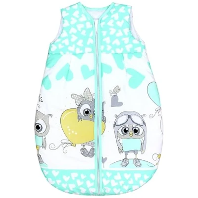 Abbildung von TupTam Babyschlafsack OEKO TEX zertifiziert 2.5 TOG Ganzjahresschlafsack wattiert Unisex
