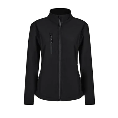 Abbildung von Mukua Damen Cazadora Mujer Softshell Color Talla 2XL Damenjacke Soft Shell, schwarz, XXL