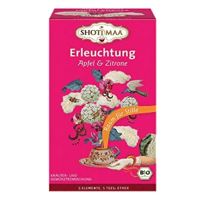 Abbildung von 6 x Shoti Maa Bio Tee Erleuchtung Gewürz und Kräutertee Ayurveda 16 Teebeutel (96 Teebeutel)
