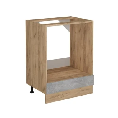 Abbildung von Vicco Herdumbauschrank R Line, Beton, 60 cm ohne Arbeitsplatte