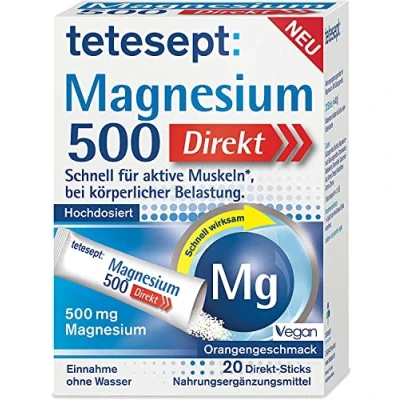 Abbildung von Tetesept Magnesium 500 Direkt Sticks 20 St
