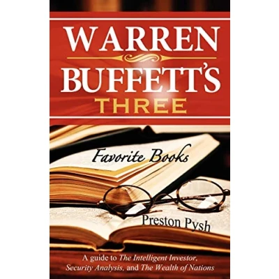 Abbildung von Warren Buffett&#039;s 3 Favorite Books: A guide to The Intelligent Investor, Security Analysis, and Wealth of Nations