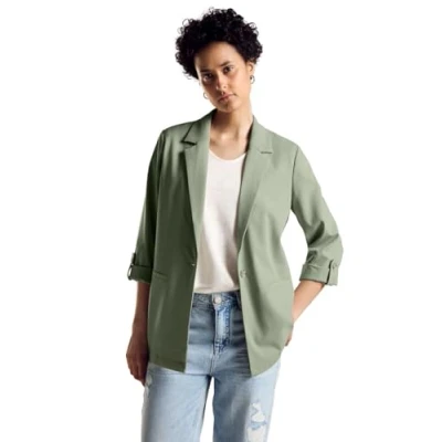 Abbildung von STREET ONE Longblazer mit Stretchanteil