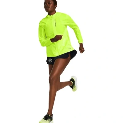 Abbildung von Under Armour Damen Laufjacke Outrun The Storm high vis Yellow Reflective S