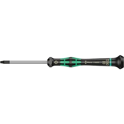 Abbildung von Wera 2067 Elektroniker Torx BO Schraubendreher, TX 10 x 60 mm, 05118050001
