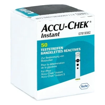Abbildung von Accu Chek Instant Teststreifen