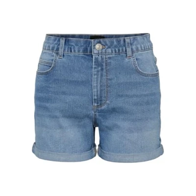Abbildung von Pieces Pcpeggy Jeans Shorts, Damen, Größe: XS, Light blue denim