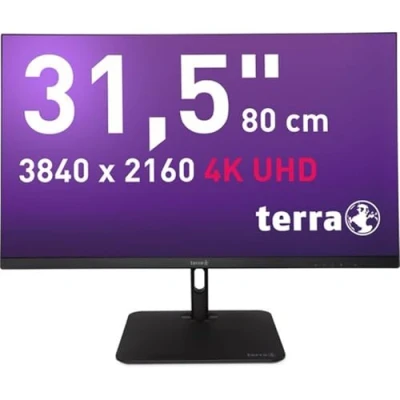 Abbildung von Terra LCD/LED 3295W PV 32 Zoll 4K Monitor, USB C/DP/HDMI, Ultra HD, 3840x2160, 60Hz, Höhenverstellbar, VESA, Flicker Free, Low Blue Light, für Büro und Gaming