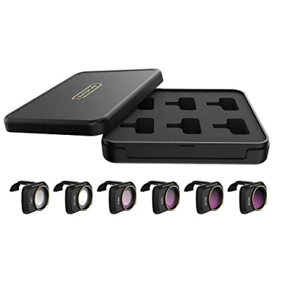 Abbildung von Fututech Filter Set CPL MCUV ND4 ND8 ND16 ND32 Objektivfilter für DJI Mavic Mini 2 Objektivschutz, Zubehör Drohne