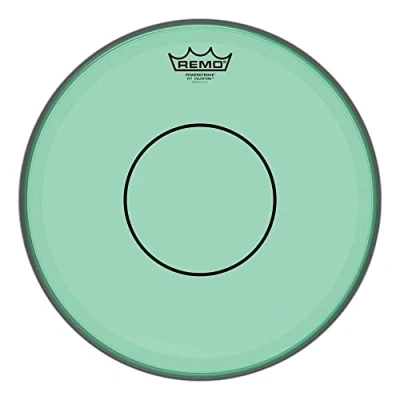 Abbildung von Remo Schlagzeugfell Powerstroke 77 Colortone Green Drum Head, 14&quot;