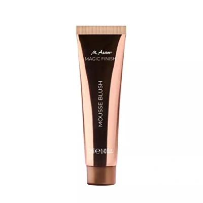Abbildung von M. Asam MAGIC Finish Mousse Blush Coral Festival (12ml) Pinkton für frischen Teint, jeden Hauttyp geeignet, ultrafeine Farbpigmente, mattes &amp; optimales Verblenden, veganes Make Up