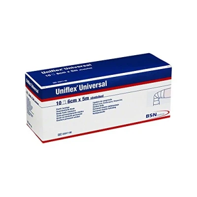 Abbildung von Uniflex Universal weiss 5mx6cm Zellglas Binden