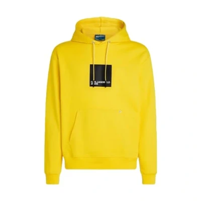 Abbildung von KARL LAGERFELD JEANS Regular FIT Logo Hoodie, GELB, XS