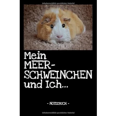 Abbildung von Mein Meerschweinchen und Ich...: Haustier Notizbuch Tagebuch Fotobuch Hamster Nagetier Geschenk liniert + Fotocollage ca. DIN A5