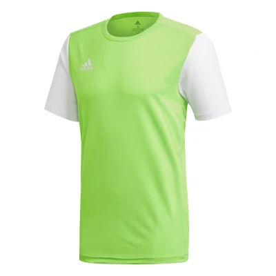 Abbildung von adidas Performance Estro 19 Fussball Sport Tshirt, Herren, Größe: Medium, Solar green/white