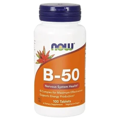Abbildung von NOW NF B 50, 100 Tabletten