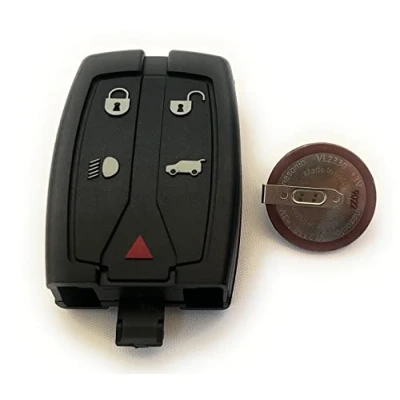 Abbildung von Automobile Locksmith Reparaturset kompatibel mit Land Rover Freelander 5 Tasten Funkschlüsselgehäuse Batterie VL2330