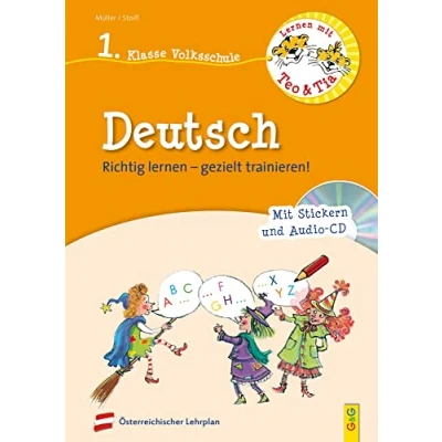 Abbildung von lernen mit Teo und Tia Deutsch 1. Klasse Volksschule CD: Richtig gezielt trainieren! (Teo Tia: trainieren!)