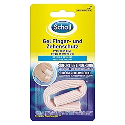 Abbildung von Scholl Zehenschutzpolster, Gel Finger und Zehenschutz zuschneidbar