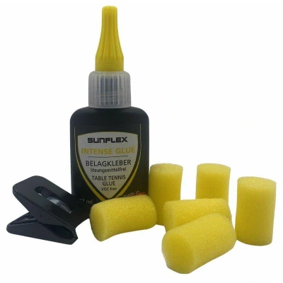 Abbildung von Sunflex Tischtennisschläger Tischtennis Belagkleber Intense Glue, Tischtennisbelag Tischt
