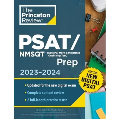 Abbildung von Princeton Review PSAT/NMSQT Prep, 2023 2024: 2 Practice Tests + Online Tools for the NEW Digital PSAT (College Test Preparation)