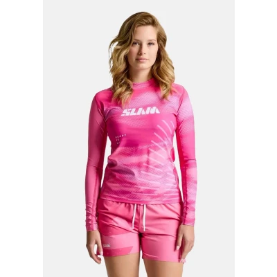 Abbildung von Slam FOIL Bikinitop, Damen, Größe: XS, Hydrangea pink