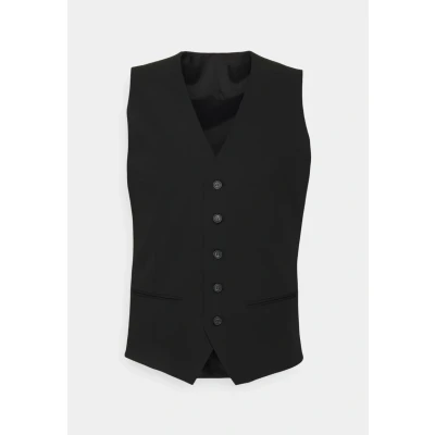 Abbildung von Selected Homme Slhslim LIAM Anzugweste, Herren, Größe: 56, Black