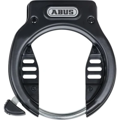 Abbildung von ABUS Rahmenschloss 4650SL R NAZ Befestigung an Hinterbaustreben schwarz