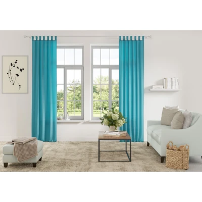 Abbildung von Home affaire Vorhang &quot;Parry&quot;, (2 St.), 2 er Set, blickdicht, monochrom, basic