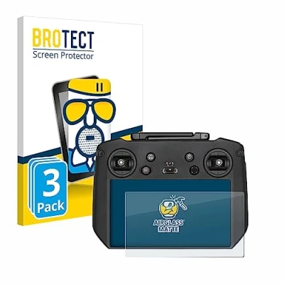 Abbildung von BROTECT Entspiegelungs Schutzglas für DJI Mavic 3 RC Pro (3 Stück) Schutz Folie Panzerfolie Glas Matt [Extrem Kratzfest 9H, Anti Reflex]