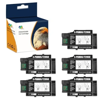 Abbildung von OGOUGUAN T2950 C13T295000 PXMB5 Wartungsbox für Epson Workforce WF 100 1110 100W (5 Packungen)