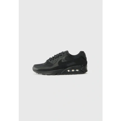 Abbildung von Nike Sportswear AIR MAX 90 Sneaker low, Herren, Größe: 39, Black Leder und textil