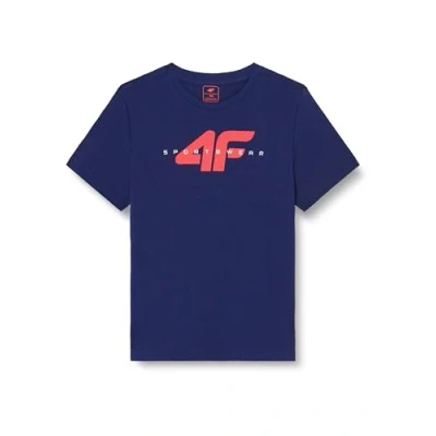 Abbildung von 4F JUNIOR Jungen T Shirt M1113 Tshirt, Marineblau, 146 cm