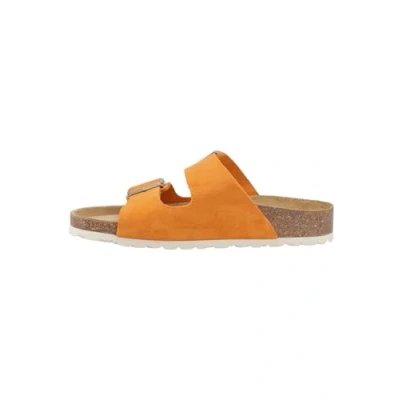 Abbildung von Hush Puppies Blaire Wildleder Damen Sandalen in Orange