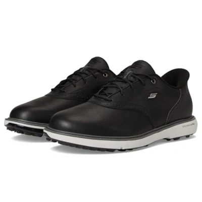 Abbildung von Skechers Prestige Herren Golfschuh Sneaker mit Arch Fit, Schwarz ohne Spikes, 42 EU