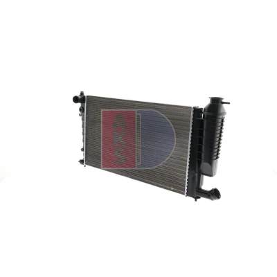 Abbildung von AKS DASIS 060700N Kühler, Motorkühlung Aluminium 610 378 31 Kühlrippen mechanisch gefügt PEUGEOT: 306 Cabrio, Schrägheck, Kombi