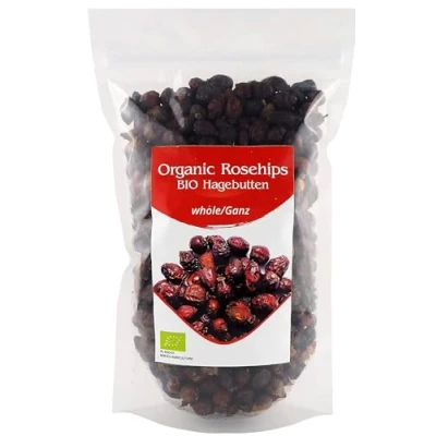 Abbildung von Bio Hagebutten ganz, Hagebuttentee, Rosa canina, 900G