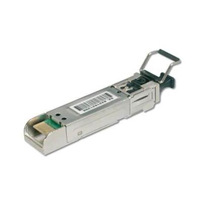 Abbildung von DIGITUS Gigabit SFP Modul 1,25 Gbit/s Cisco kompatibel Mini GBIC für Singlemode Glasfaserkabel LC Duplex 1310 nm Wellenlänge 20 km Reichweite Plug &amp; Play