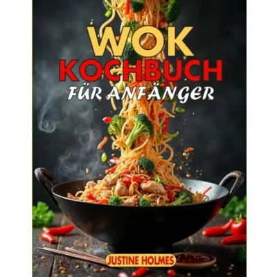 Abbildung von Wok Kochbuch Für Anfänger: + 70 Einfache Chinesische Rezepte Leckeres Pfannenrühren Zu Hause