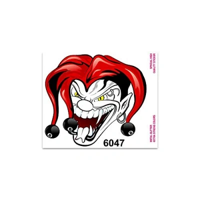 Abbildung von 4R Quattroerre.it 6047 Sticker Aufkleber Joker, 10 x 12 cm